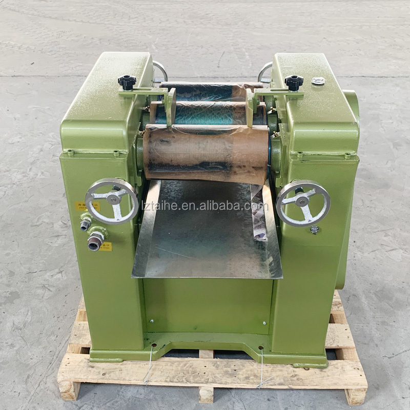 SM65 Lab Three Mini 3 Paint Roll Ointment Grinding Mill Lap Soap Three Roll Mills with 1
