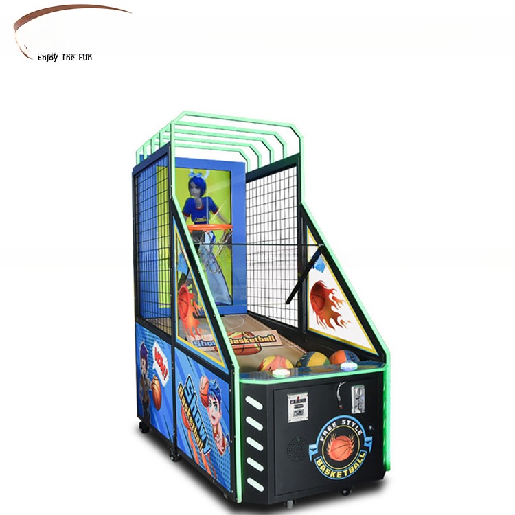 Attractive Basketball Shooting Arcade Game Machine For Game Mall CE Certificated
