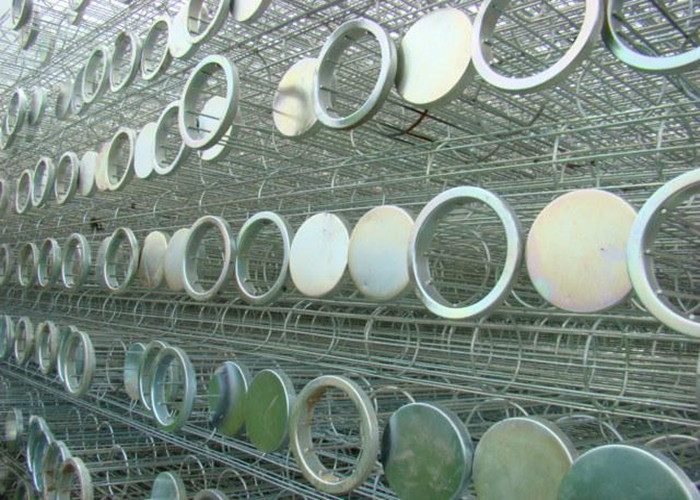 Galnanized Steel Ventury Dust Filter Bag Cage For Dust Bag House