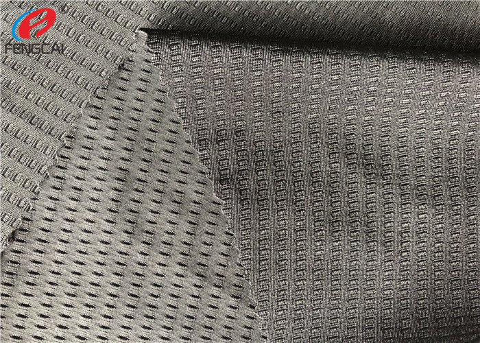 80% Nylon 20% Spandex Sports Mesh Fabric Elastic Clothing Fabric Customized Colour