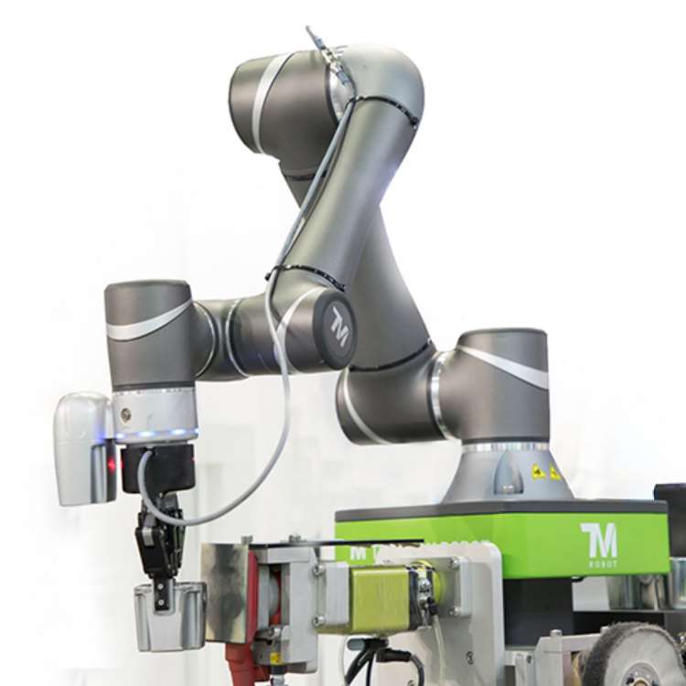 Pick And Place Robot TM5-900 With Collaborative Robotic Arm 6 Axis For Handling As Collaborative Robot