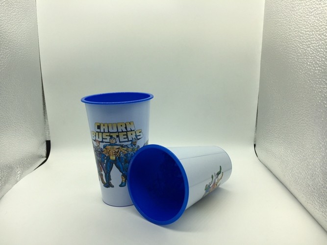 Pp Material Plastic Coffee Cups In Mould Label Foodgrade And Bpa Free