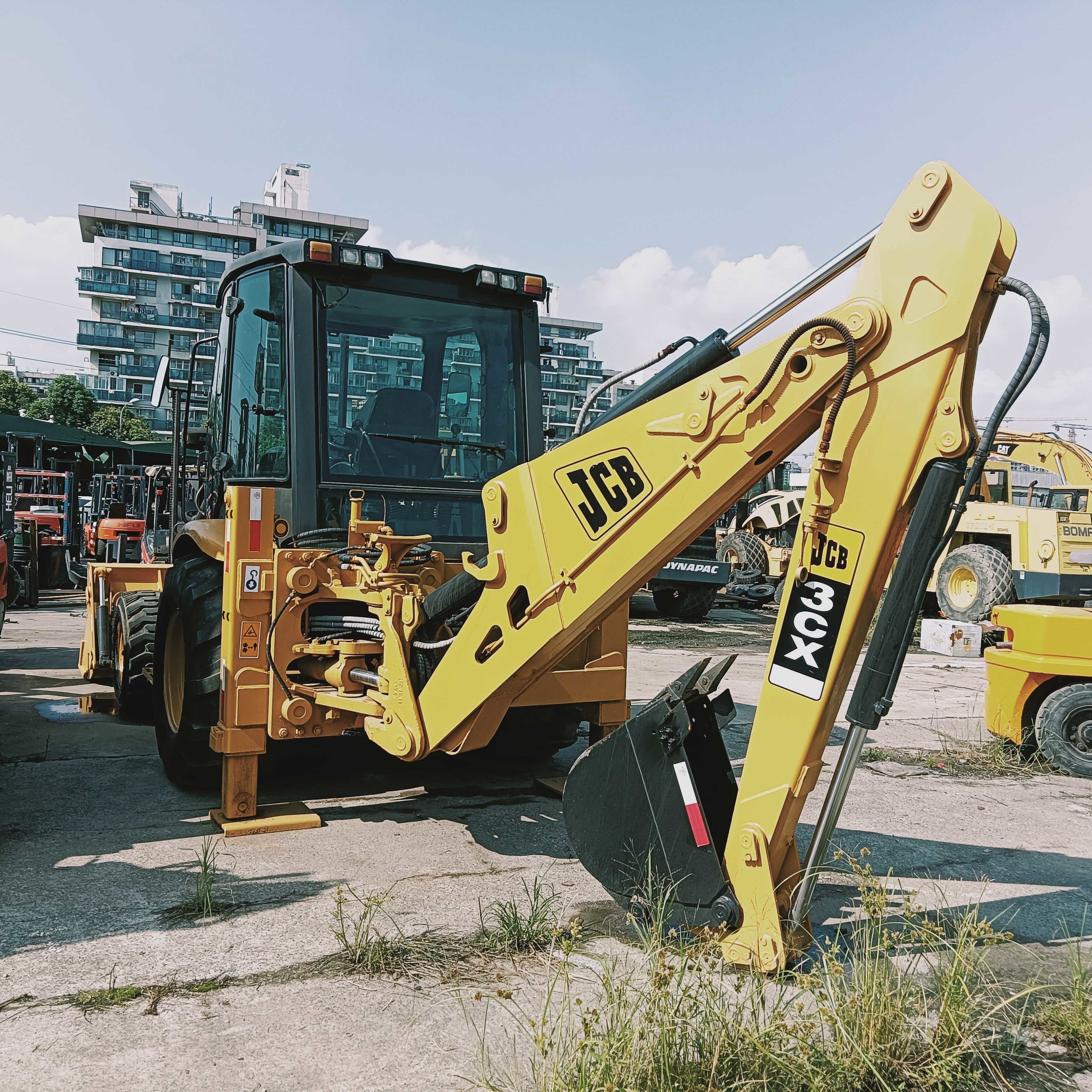 Mini Used Backhoe Loader JCB 3CX Earthmoving Equipment