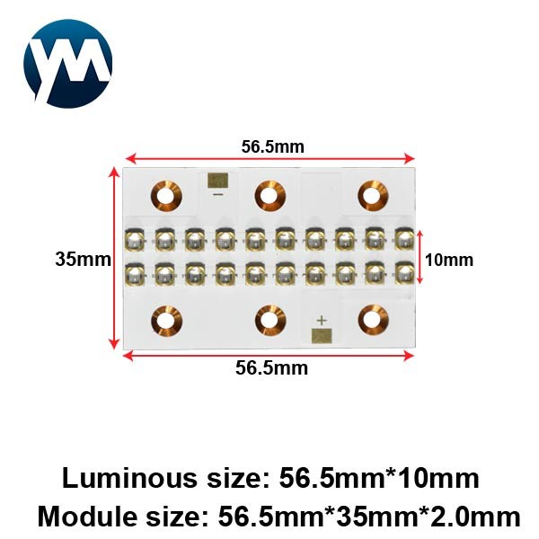 UV LED Module 60W UV LED Curing Lamp UV High Power Chip UV LED SMD