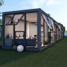 Buy cheap Carport Movable Prefab Container House 20ft Shipping Container Cabin from wholesalers