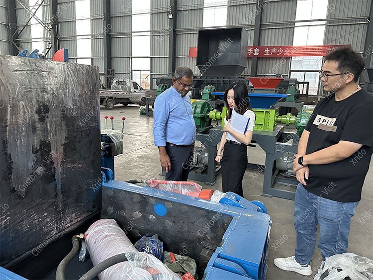 Double Shaft Shredder Machine for Scrap Metal Plastic Crusher Aluminum Iron Steel Shredding Machine Price