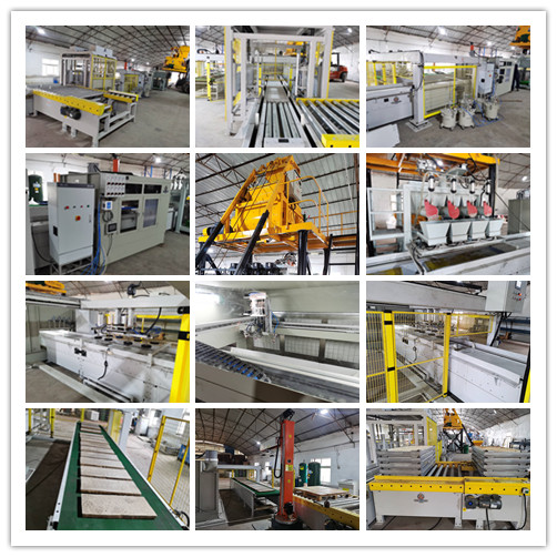 Concrete Dosing System Wall Panel Production Line For Artificial Stone
