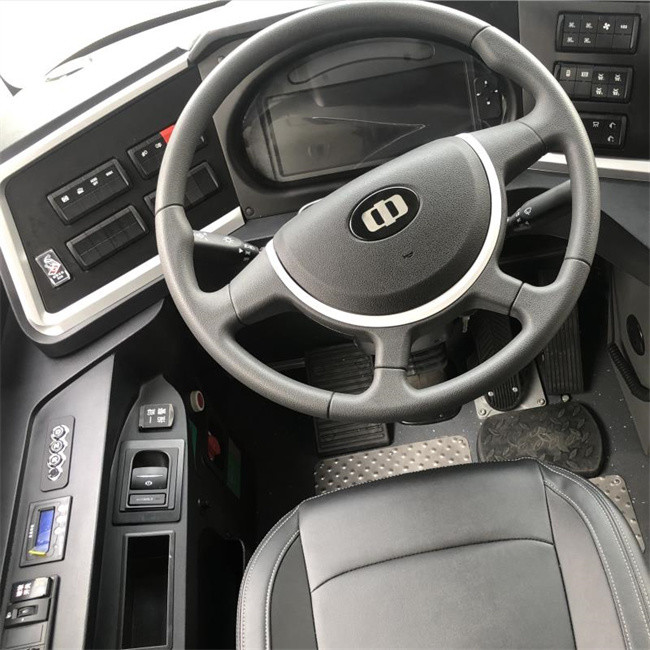 Air Suspension LHD Public Electric City Bus 650KM Mileage