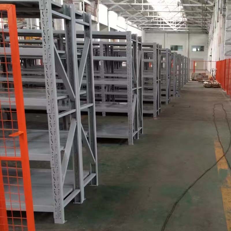 Industrial Rivet Shelving 5 Tier Warehouse Storage Rack With Powder Coating Finish