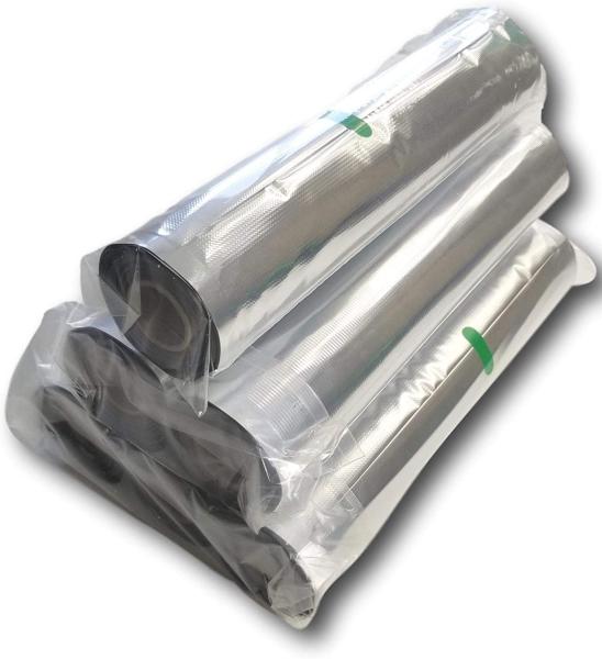 Premium Silver Extured Mylar Vacuum Sealer Bags Food Storage Aluminum Foil