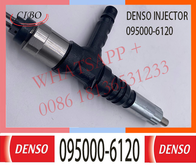 Komatsu PC600 Excavator Common Rail Fuel Injector 6261-11-3100 095000-6120