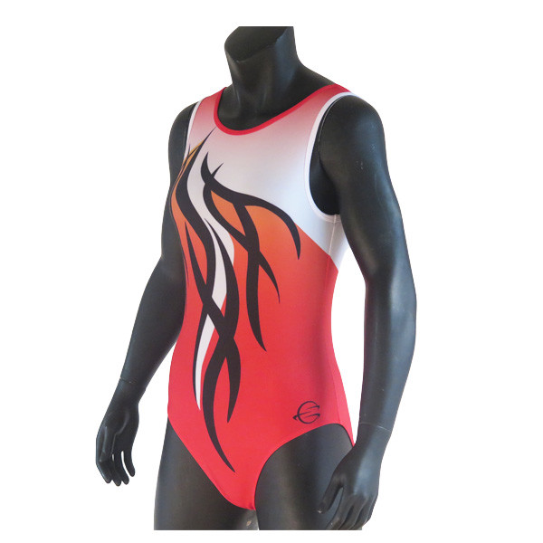 2020 Design Sleeveless Gymnastics Leotards , Sublimation Gymnastics Competition Leotards
