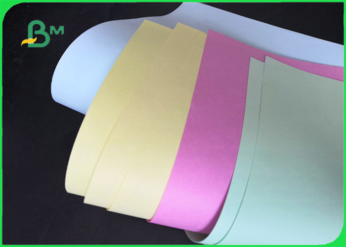FSC Yellow / Blue / Green Colored Offset Paper For Stickey Notes 80gsm 120gsm