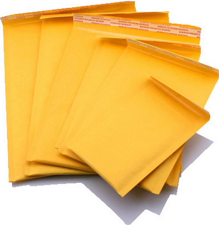 Durable Kraft Padded Bubble Mailers 295x435mm #J Puncture Resistant for Express