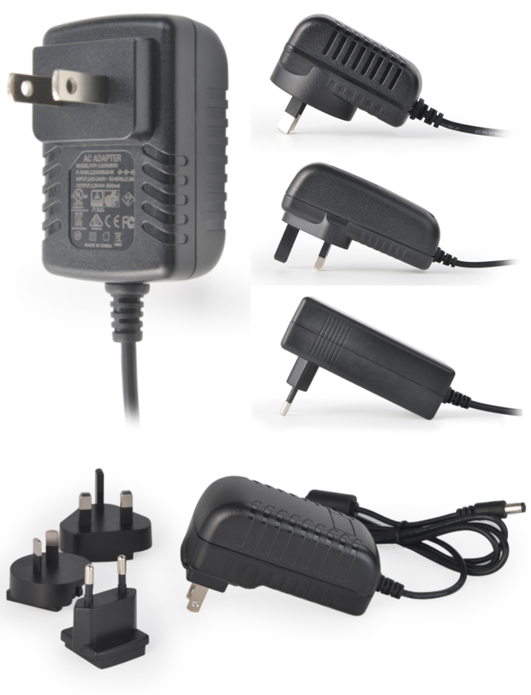 Wall Plug 9v 2a LED Power Supplies UL RCM KC PSE CE GS Approval