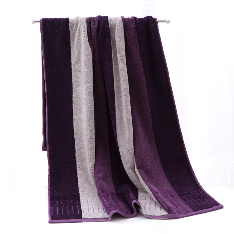 Compressed Cotton Bath Towels with Plush Cut Pile Thick and Oversized Gift-Packaged