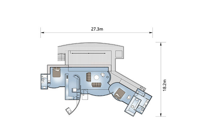 Customized Design Modern Style Building light Steel Structure Prefab luxury or low cost Villas With Kitchen