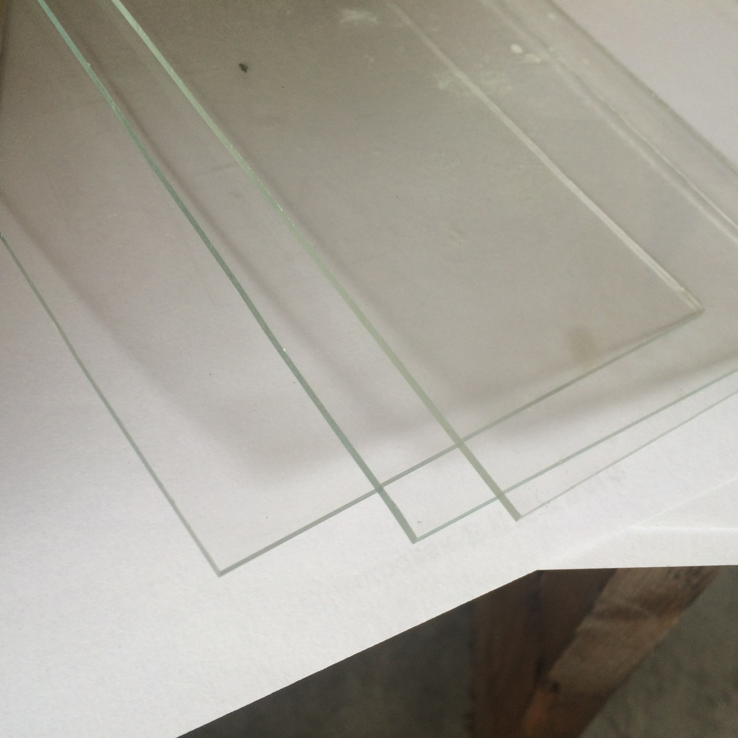 2mm~19mm Low Iron Tempered Solar Glass Ultra Clear Glass