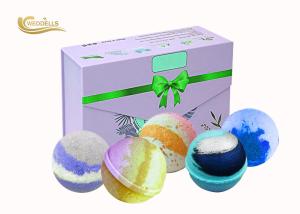 Buy cheap Private Label Bath Bomb Gift Sets organic Herbal Ingredients Bath Fizzy product