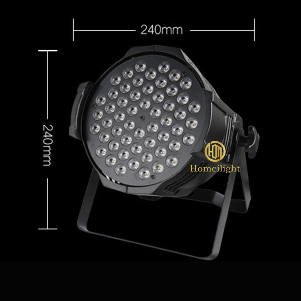 54x3w LED Par Can Lights IP65 5600K With 3in1 RGBW Color Mixing