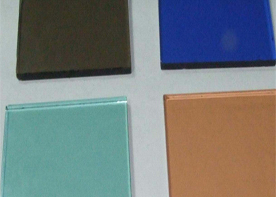 Eco Friendly Decorative Tinted Glass , 3mm Thickness Colored Mirror Glass
