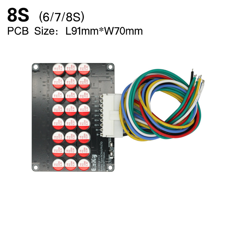 7S 8S 12S 13S 14S 15S 16S 5A Active Balancer BMS Board For Emergency Power Supply