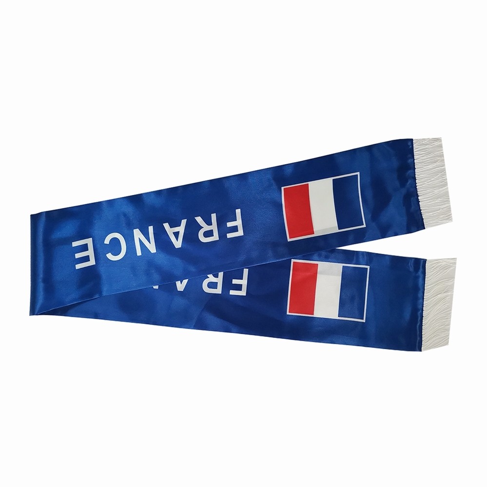 Promotional Sport Knitted Polyester Scraf Personalised Football Scarf