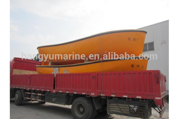 High performance Marine GRP Open type Lifeboat for sale