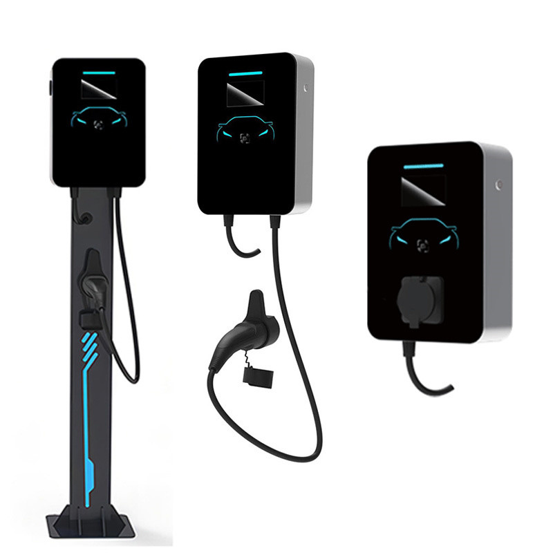 32a 3 Phase 7kw 22kw Wallbox Ac Ev Charger AC Type1 J1772 App Wifi