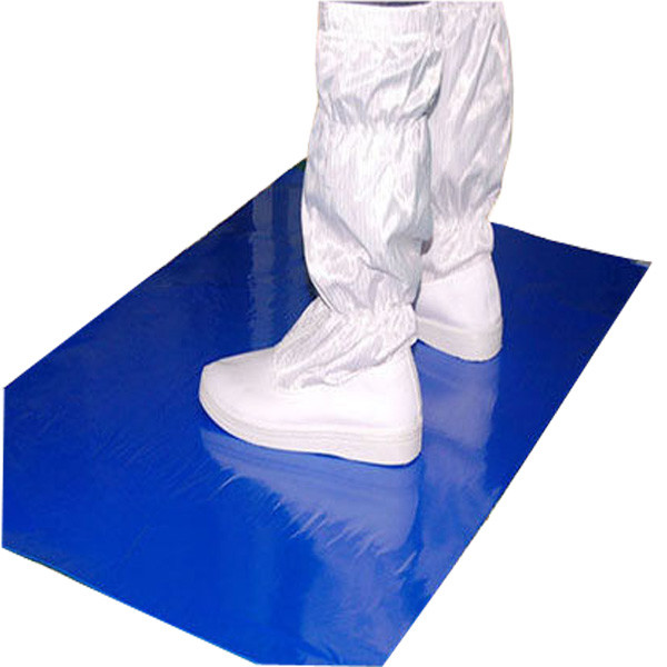 Polyethylene Adhesive Sticky Floor Mats Disposable 30 / 60 Sheet Layer