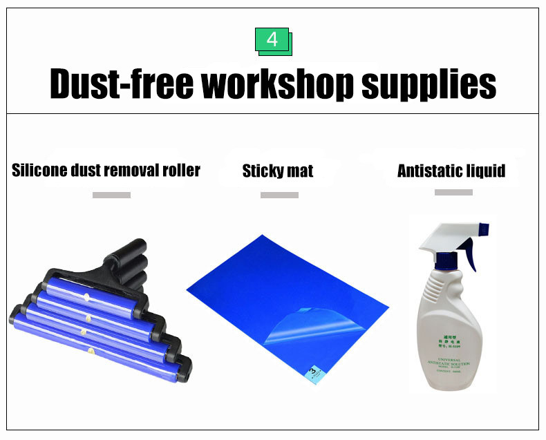 Dust Free 9*9 Laser Edge Cleaning Cloth Anti Static Clean Dust Free Cloth 9 Inches