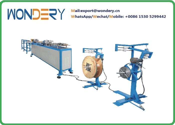 Servo Type Tube Straightening Machine 6 Tubes Per Min Work Efficiency