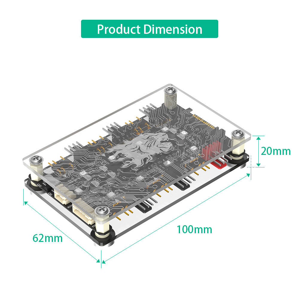 12 Ports 3Pin DC 5V ARGB and 12V 4Pin PWM Fan Hub Breakout Board With Extension Cable 5V ARGB and 12V PWM DC Fan Hub with Acrylic Case and Magnetic