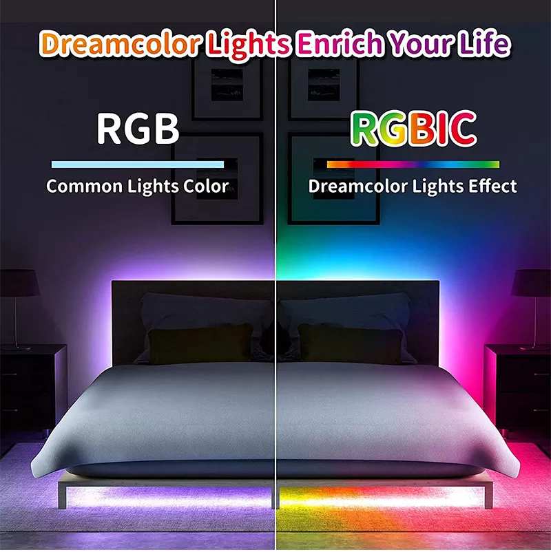 102 Leds Self Adhesive LED Strip 60 Pixel Self Adhesive Rope Lights