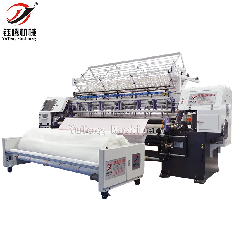Computerized Industrial Quilting Machine High Speed For Shuttle