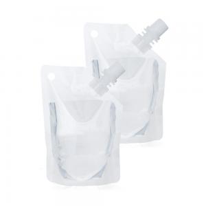 Buy cheap PET NY PE Custom Stand Up Pouch Bags With Spout For Liquid Packaging product