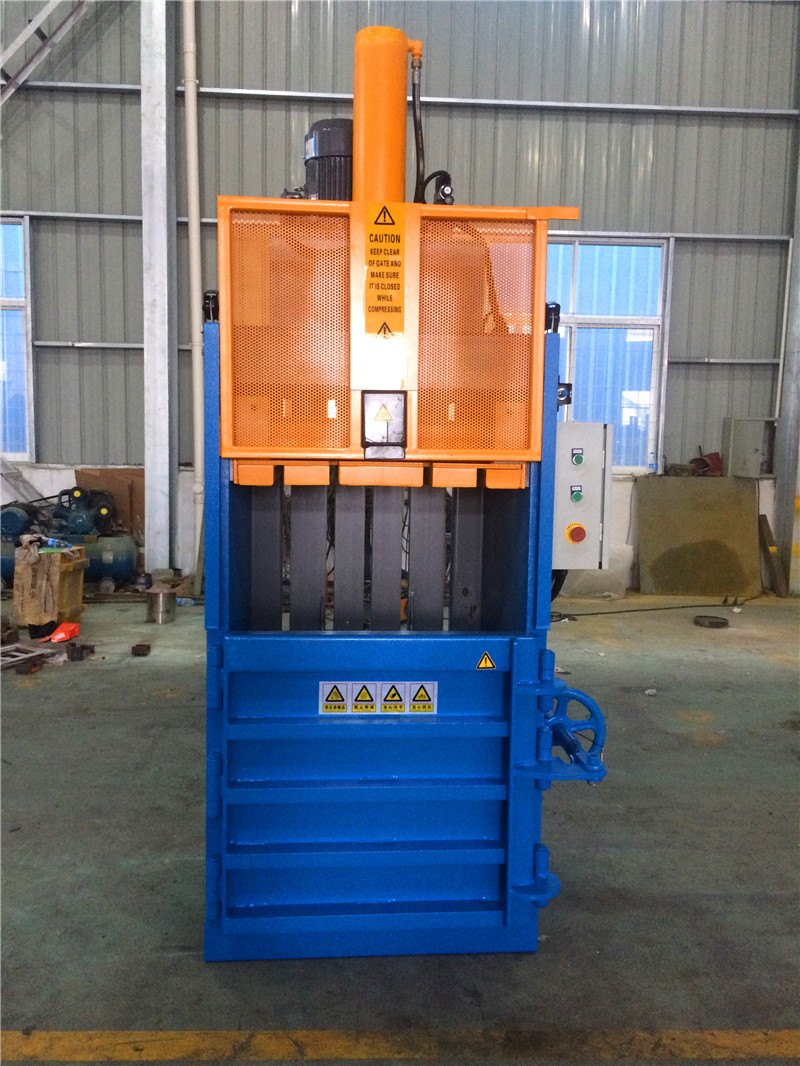 Hydraulic Vertical Cardboard Paper PET Bottle Baling Machine
