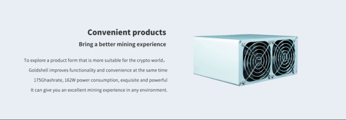 New Goldshell LB BOX 175Gh/S LBC LBRY Credits Miner 4