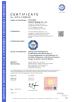 Innovation Biotech (Beijing) Co., Ltd. Certifications