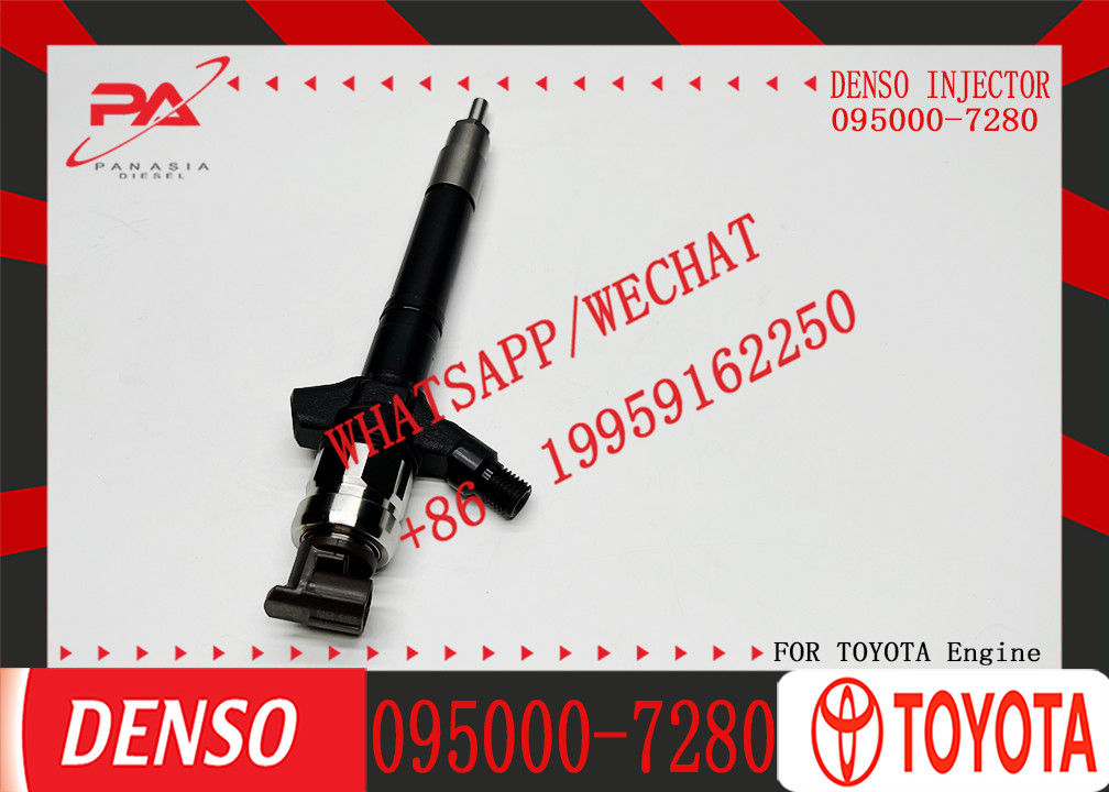 High Quality Common Rail Injector 095000-7280 095000-7630 095000-7631 095000-7640 for 1VD Diesel Nozzle