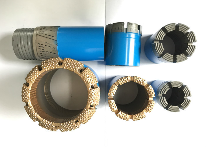 Face Discharge Profile Impregnated Diamond Core Bit High Performance Drilling