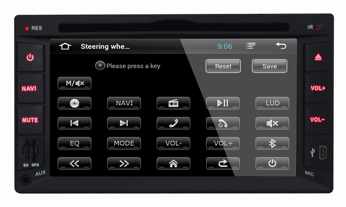 Ouchuangbo Universal Car DVD GPS Navigation Android 4.2 System USB iPod 3G Wifi Radio Player OCB-2815B