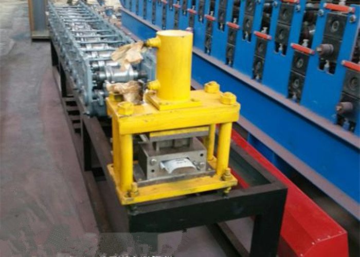 5.5 M Length Roll Shutter Door Forming Machine With 8 - 15m / Min Working Speed