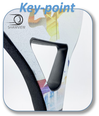 Custom Tennis Paddle EVA 15 Customized Logo Paddle Tennis Rackets