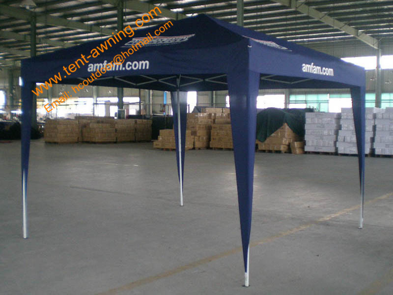 Logo Printing 3x3m Folding Tent Outdoor Tent Gazebo Steel Frame Promotion Pop up Tents