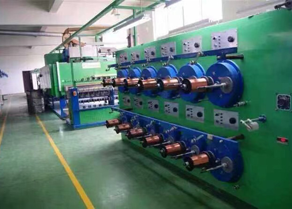 24 Lines Horizontal Copper Enamelling Machine For 0.3mm-0.7mm Wire