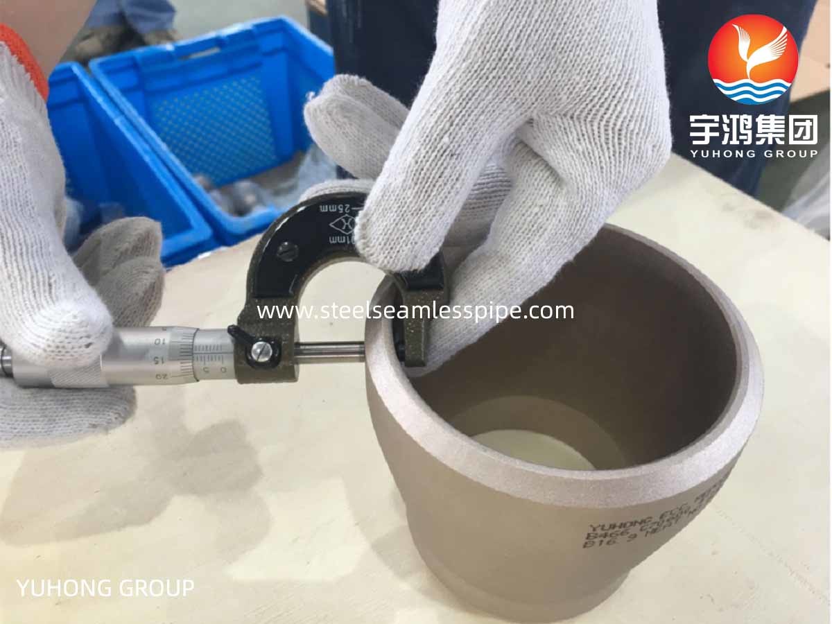 ASTM B122 / B466 Butt Weld Steel Pipe Fittings SB122 SB466 Reducer Elbow