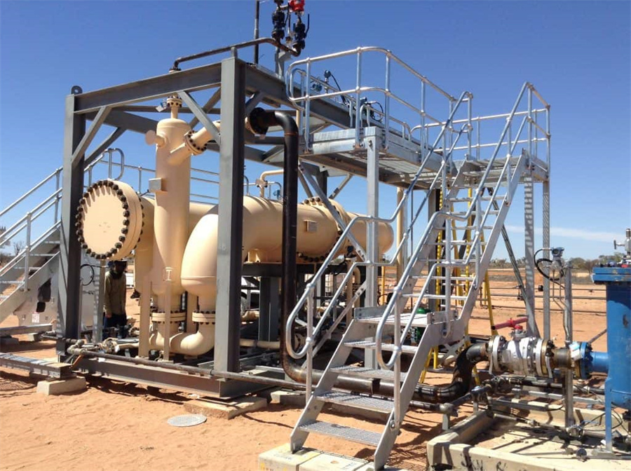 DN250 Flanged Steam Water Separation Equipment Meet Requirement for Water Oil Separation