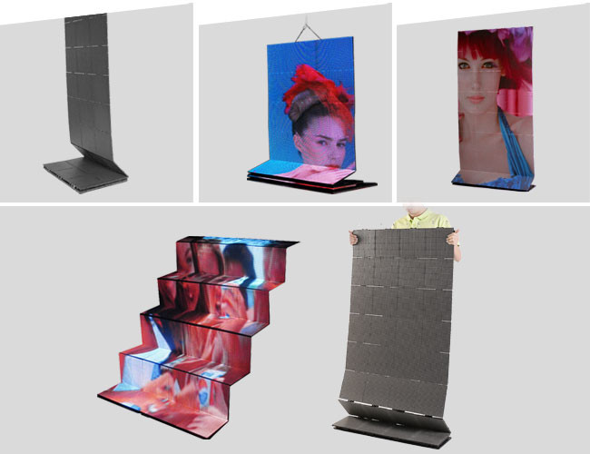 Ultra Thin High Definition Led Display Screen For Advertising , 12mm Thickness