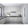 Buy cheap Durable Stainless Steel Construction Modern Kitchen Cabinet With Sleek White from wholesalers